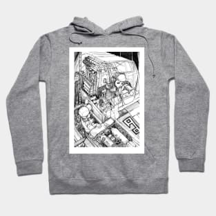 pilot girl Hoodie